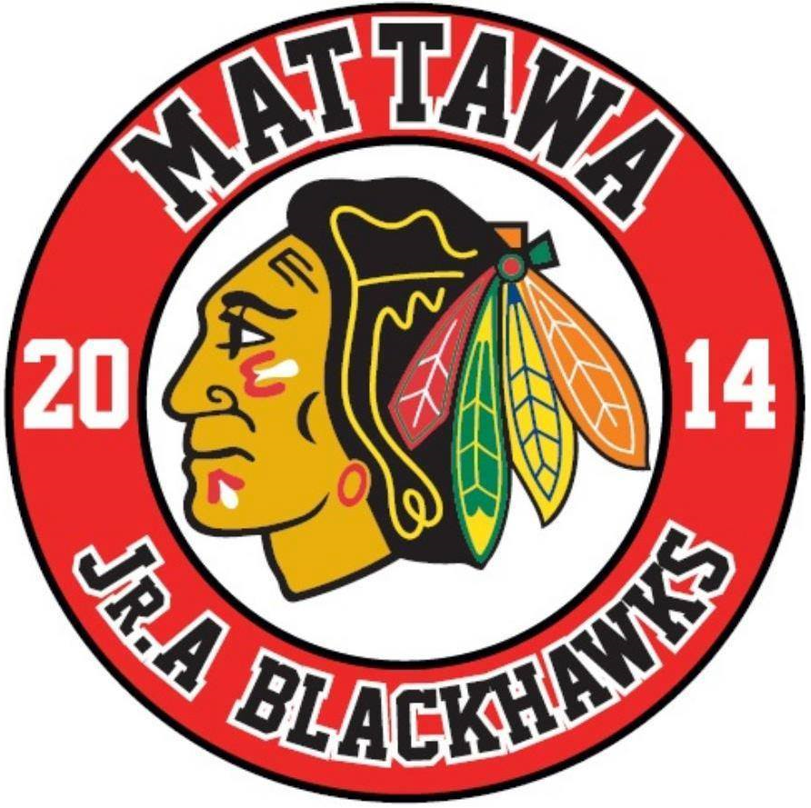 Mattawa Blackhawks 2014-Pres Primary Logo iron on heat transfer